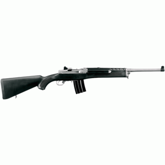 RUGER MINI-14 RANCH 5.56MM S/S BLACK SYNTHETIC W/5RND MAGAZINE