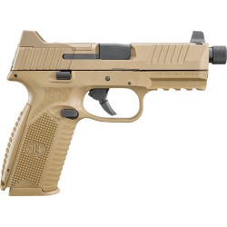 FN 509 TACTICAL 9MM LUGER 1-17RD 2-24RD NS FDE/FDE