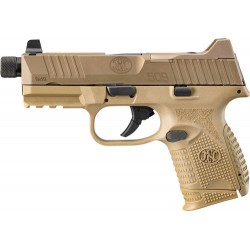 FN 509 COMPACT TACTICAL 9MM 1-24RD/15RD/12RD NS FDE/FDE