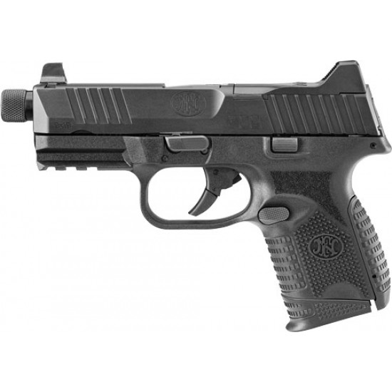 FN 509 COMPACT TACTICAL 9MM 1-24RD/15RD/12RD NS BLK/BLK