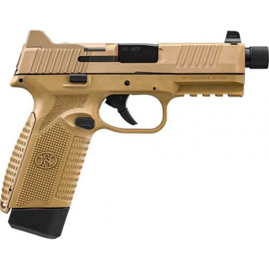 FN 545 TACTICAL 45 ACP NMS 1-15RD 1-18RD NS FDE