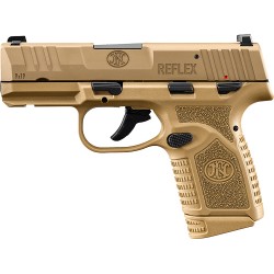 FN REFLEX 9MM LUGER 1-11RD 1-15RD FDE SAFETY