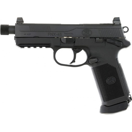 FN FNX-45 TACTICAL BUNDLE .45 ACP 5-15RD BLK NIGHT SIGHT