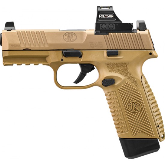 FN 510 MRD 10 MM W/ HOLOSUN 407C 2-10RD MAG NMS FDE