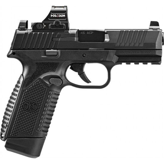 FN 545 MRD 45 ACP W/ HOLOSUN 407C 2-15 RD MAGS NMS BLACK