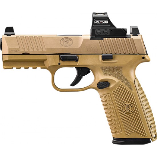 FN 545 MRD 45 ACP W/ HOLOSUN 407C 2-10 RD MAGS NMS FDE