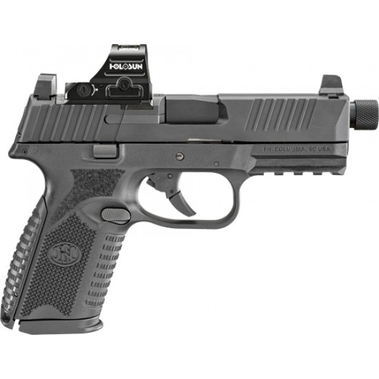 FN 509M TACTICAL 9MM HOLOSUN 407C 2-10RD MAGS BLACK