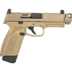 FN 545 MRD QD COMPENSATOR 45 ACP NMS 2-15 RD MAGS FDE