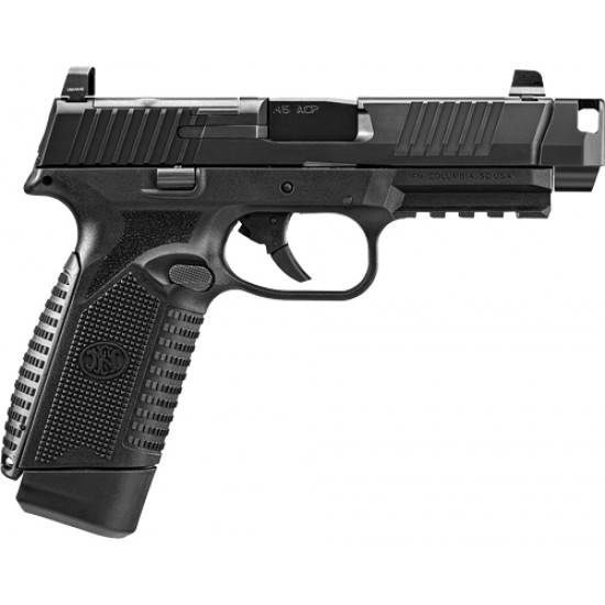 FN 545 MRD QD COMPENSATOR 45 ACP NMS 2-10 RD MAGS BLACK