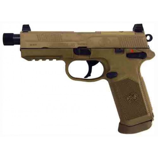 FN FNX-45 TACTICAL (DOUBLE / SINGLE ACTION) MS .45ACP FDE 15RD NIGHT SIGHTS