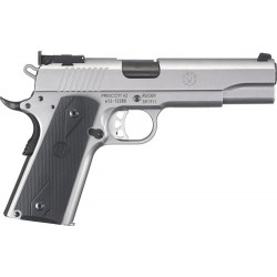 RUGER SR1911 10MM ADJ 8-SHOT STAINLESS BLACK RUBBERIZED