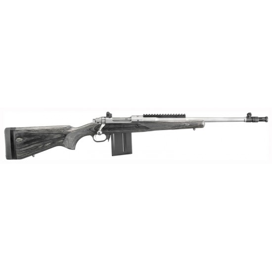 RUGER M77-GS GUNSITE SCOUT RIFLE .308 10-SHOT STAINLESS