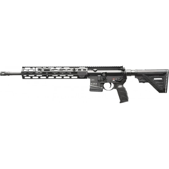 HK MR556 A4 5.56 10 RDS MATCH BARREL THREADED BLACK