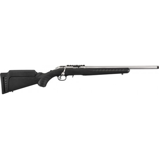 RUGER AMERICAN .17HMR 9-SHOT 18" STAINLESS THREAED BBL