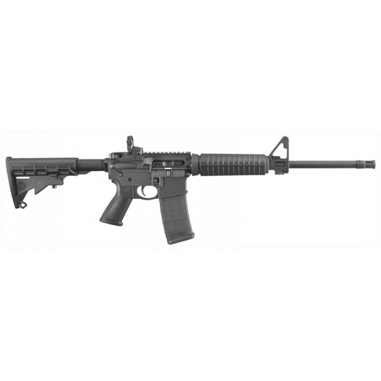 RUGER AR556 .223 30-SHOT BLACK SIX POSITION STOCK