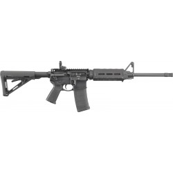 RUGER AR556 .223 30-SHOT MAGPLMOE BLACK SIX POSITION STOCK
