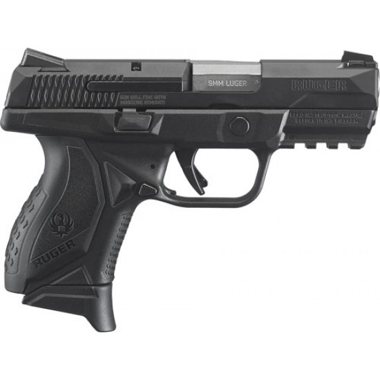 RUGER AMERICAN COMPACT 9MM FS 17-SHOT BLACK MATTE SYNTHETIC