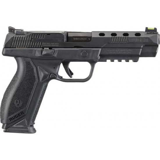 RUGER AMERICAN COMPETITION 9MM ADJ 17-SH MATTE SYN
