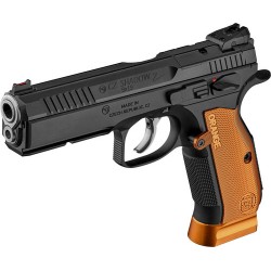 CZ SHADOW 2 ORANGE OR 9MM 17RD MAG BLACK POLYCOAT STEEL FRAME