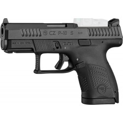 CZ-USA P-10 S OR 9MM FS 12-SHOT BLACK POLYMER FRAME