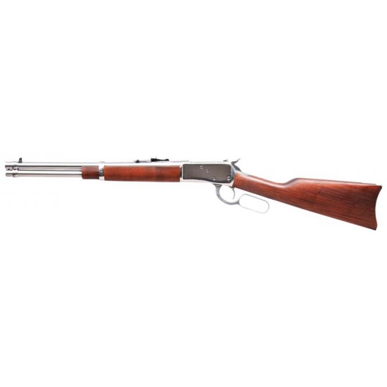 ROSSI M92 44MAG LEVER RIFLE 16" BBL. STAINLESS HARDWOOD