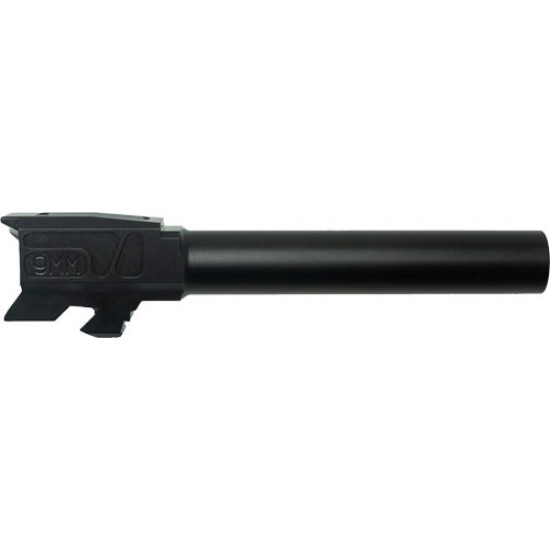 FAXON FITS GLOCK 48 BARREL 9MM DUTY SERIES NON THREADED BLACK