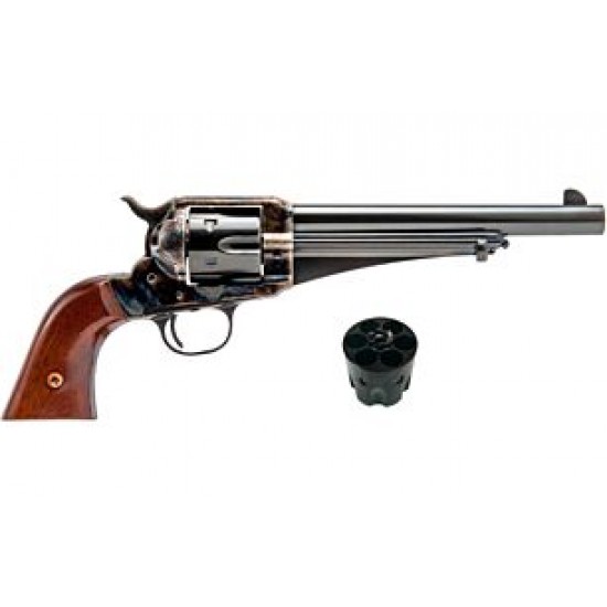 CIMARRON 1875 OUTLAW 45LC/ACP 2-CYL. FS 7.5" CC/BLUED WOOD