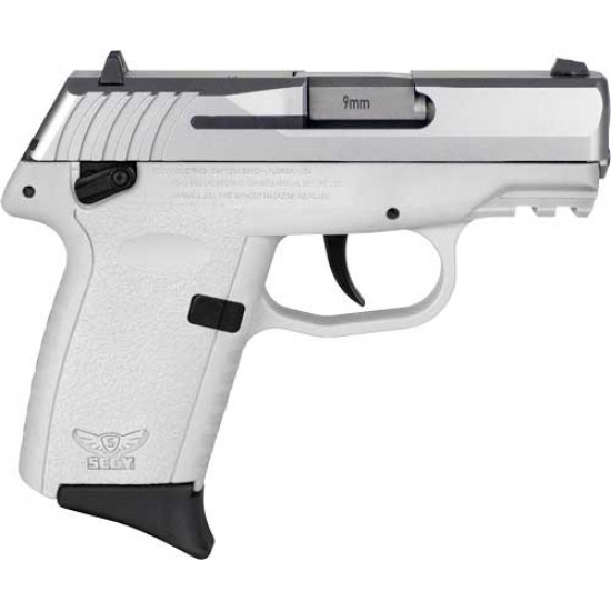 SCCY CPX1-TT PISTOL GEN 3 9MM 10RD SS/WHITE MANUAL SAFETY