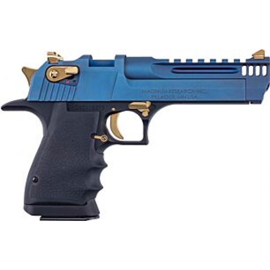 DESERT EAGLE L5 SERIES 50AE 5" BLACK & CARBO BLUE PVD