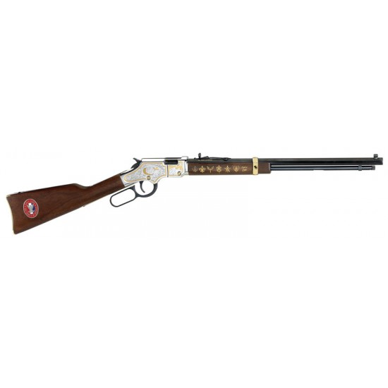 HENRY GOLDENBOY LEVER RIFLE .22 CAL. EAGLE SCOUT EDITION
