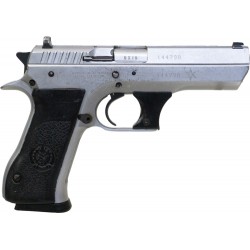 USED IMI JERICHO 941F CHROME ISARELI POLICE MARKED GOOD USED IMI JERICHO 941F CHROME ISARELI POLICE MARKED GOOD
