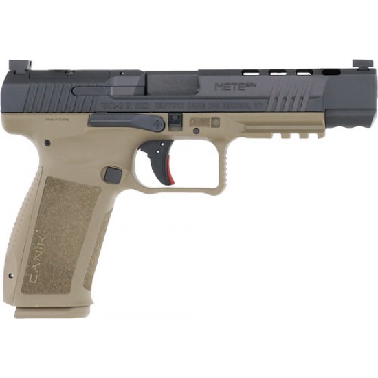 CANIK METE SFX 9MM 5.2 BBL OR FS 1-18/1-20 MAG FDE FRAME
