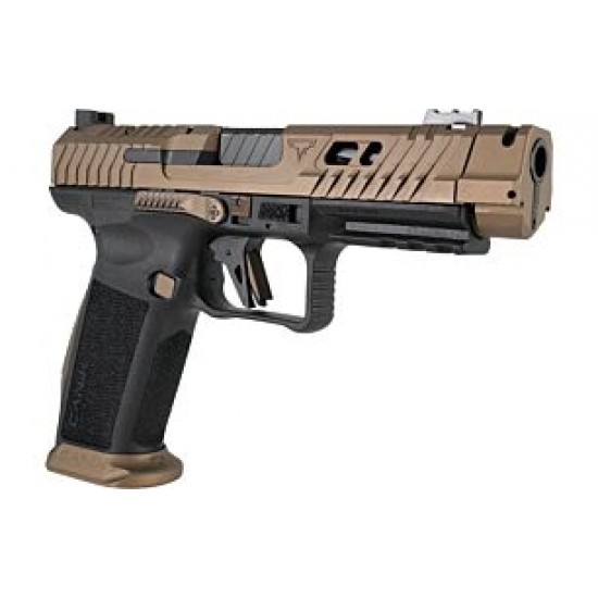 CANIK TTI COMBAT 9MM 4.6" BBL OR FS 2-18RD MAGS BLACK