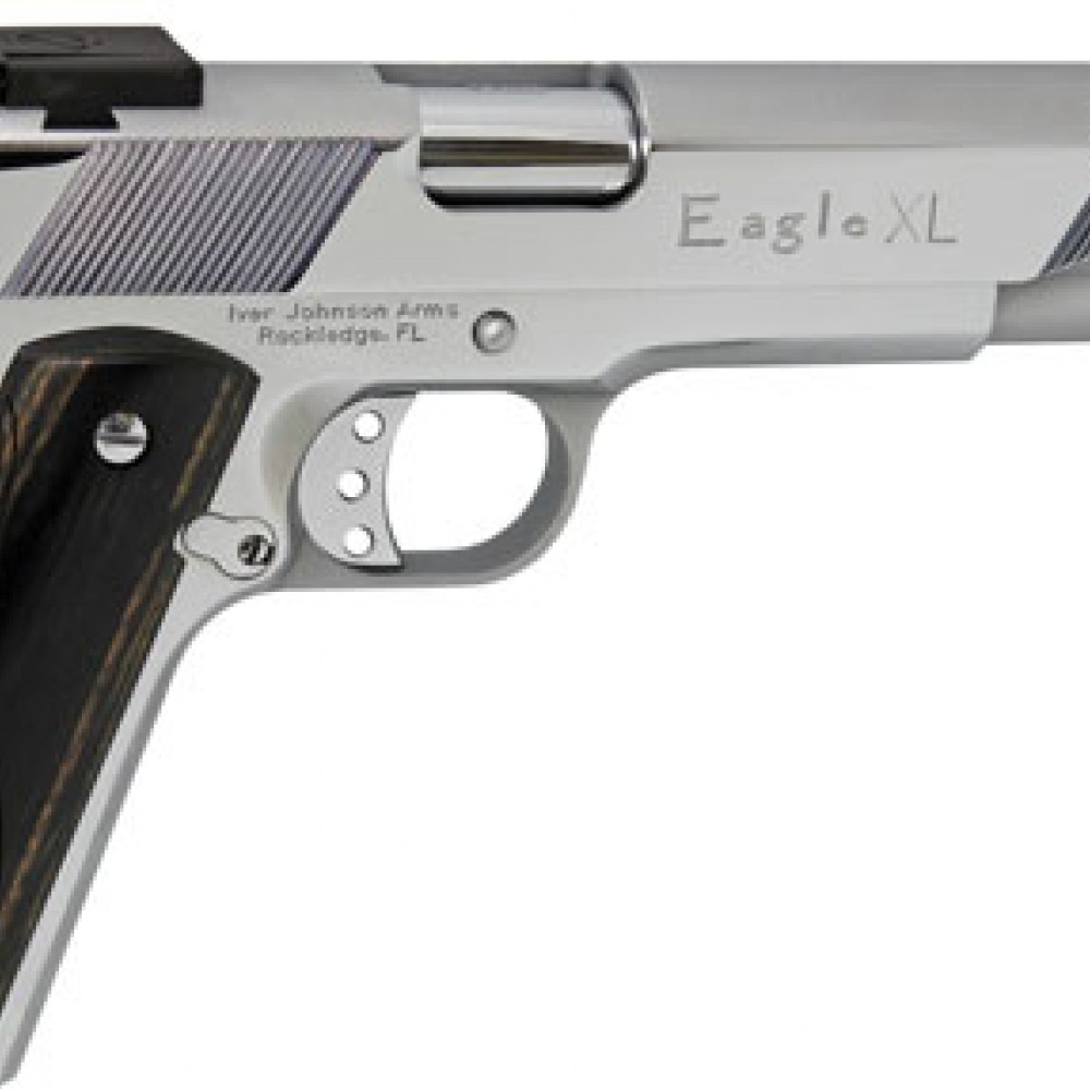 IVER JOHNSON EAGLE XL PORTED .45ACP 6" ADJ POLISHED CHROME