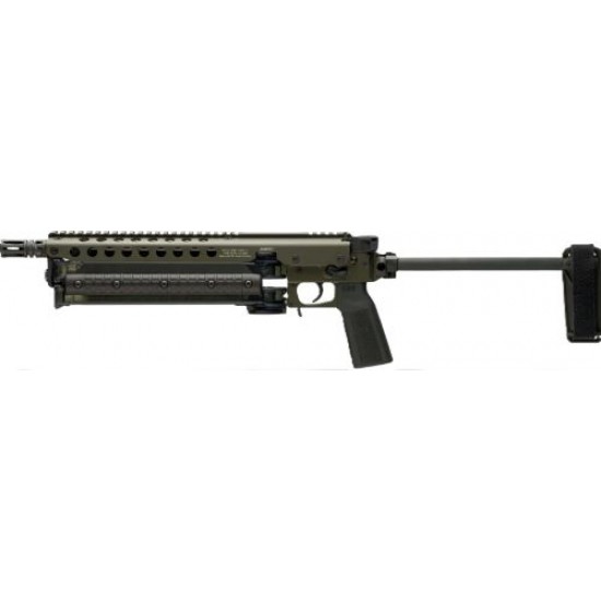 KEL-TEC KP50 5.7X28 2-50RD MAG WITH KELTEC BRACE GREEN