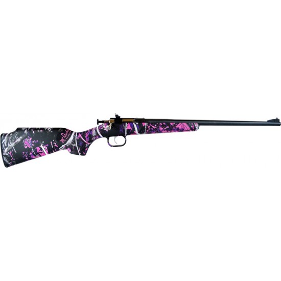 CRICKETT RIFLE G2 .22LR BLUED/MUDDY GIRL