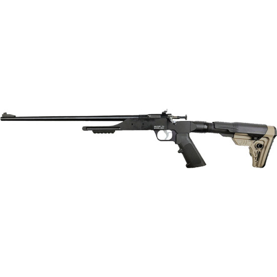 CRICKETT RIFLE G2 .22LR BLUED/ BLACK SYNTHETIC LEFT HAND W/RAIL