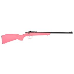 CRICKETT RIFLE G2 22LR PINK SYNTHETIC/GOLD WEB BLUED