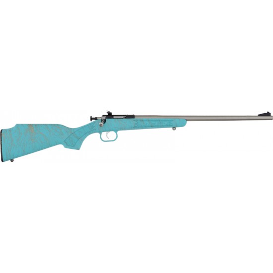 CRICKETT RIFLE G2 22LR BLUE SYNTHETIC/GOLD WEB STAINLESS