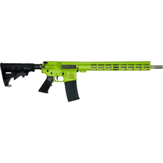 GLFA AR15 SPLATTER.223 WYLDE 16" S/S BBL ZOMBIE GREEN