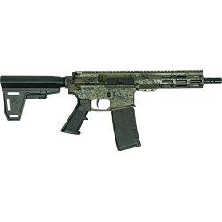GLFA AR15 PISTOL 223 WYLDE BUNDLE W/ 5 KNIVES LICHEN GRN