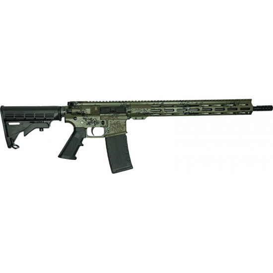 GLFA AR15 RIFLE 223 WYLDE BUNDLE W/ 5 KNIVES LICHEN GRN