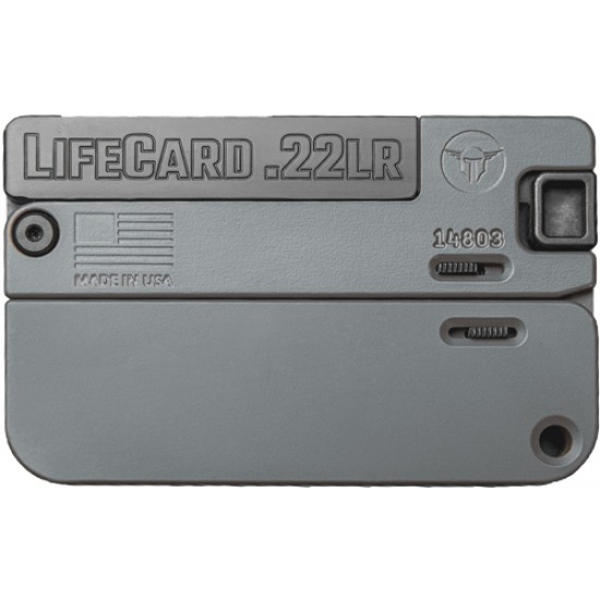 TRAILBLAZER LIFECARD .22LR SINGLE SHOT SNIPER GREY