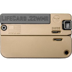 TRAILBLAZER LIFECARD .22WMR SINGLE SHOT MCMILAN TAN
