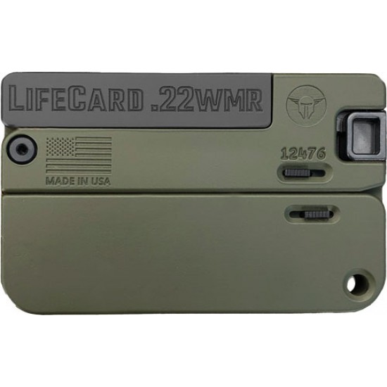 TRAILBLAZER LIFECARD .22WMR SINGLE SHOT OLIVE DRAB GREEN