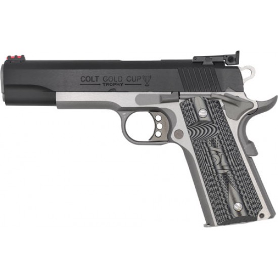 COLT GOLD CUP LITE 38 SUPER TWO-TONE RED FIBER OPTIC G10