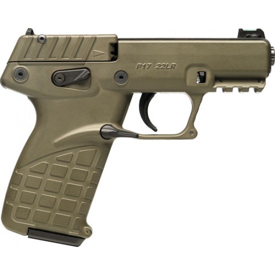 KEL-TEC P17 .22LR GREEN 17-SHOT W/3 MAGAZINES