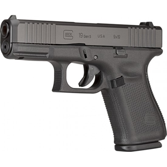 GLOCK 19 GEN5 9MM LUGER FS 10-SHOT BLACK