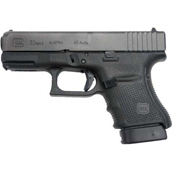 GLOCK 30 .45ACP GEN4 FIXED SIGHTS 10-SHOT BLACK