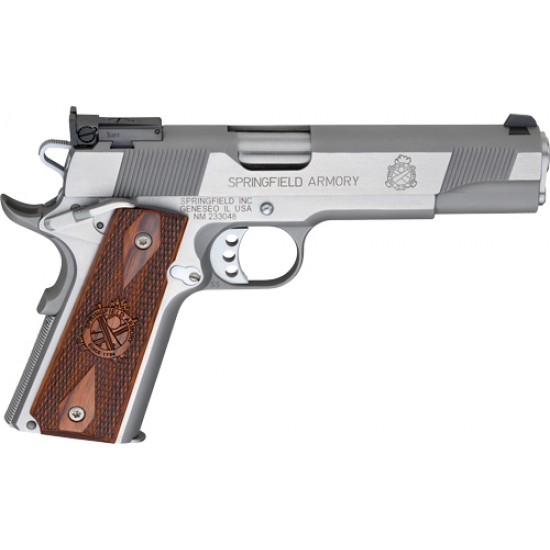 SF 1911 LOADED TARGET 9MM AS 9-SHOT STAINLESS / WOOD